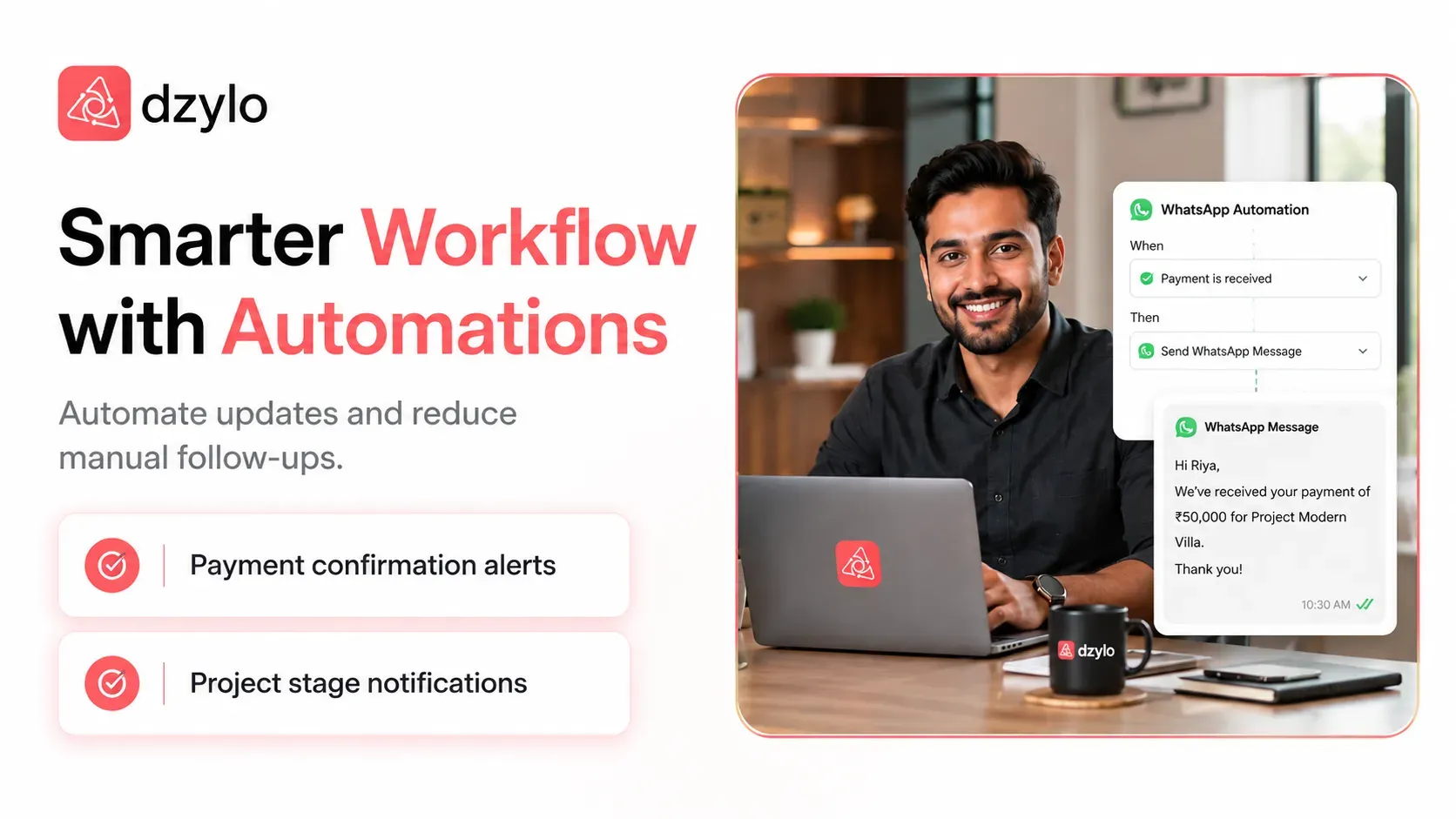 Systemize Your Business Operations By Automations in Dzylo