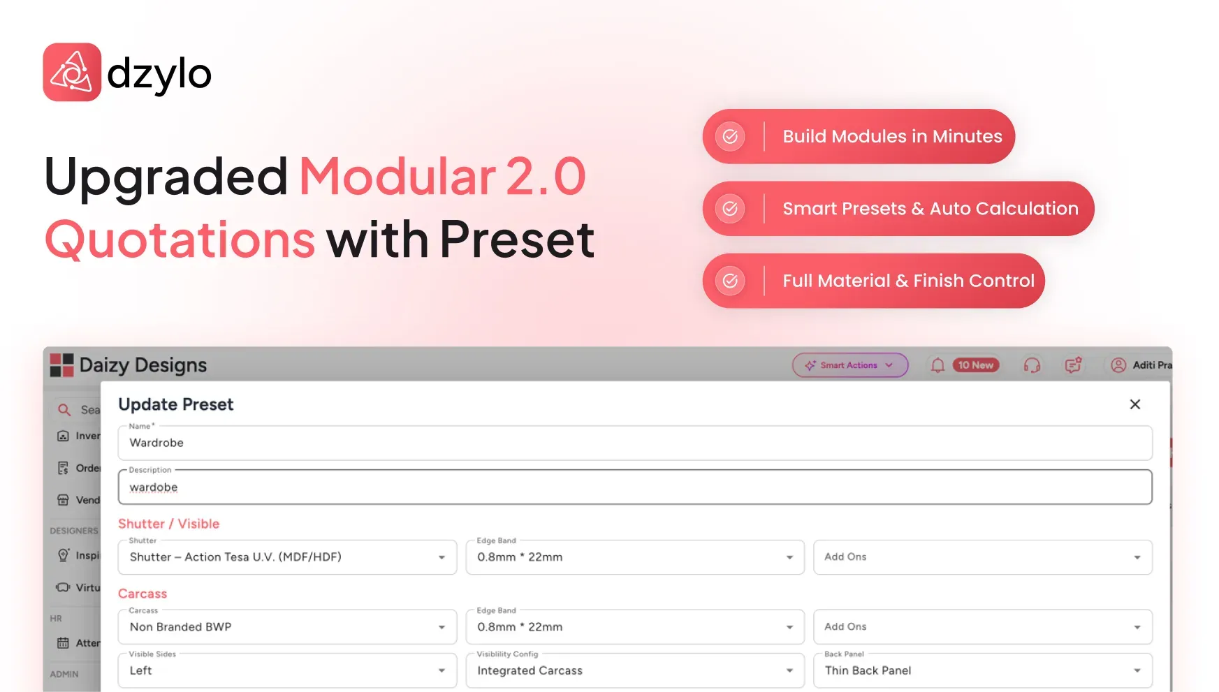 Upgrade Your Quotation Game with Dzylo’s Modular 2.0